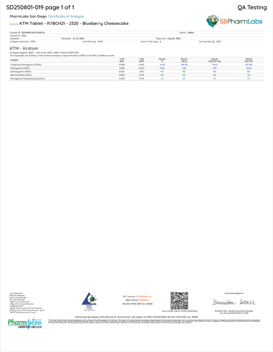 BLUEBERRY CHEESECAKE (DYE-FREE) - TOTAL ALKS 81.9MG (79MG 7-OH)) - Image 11
