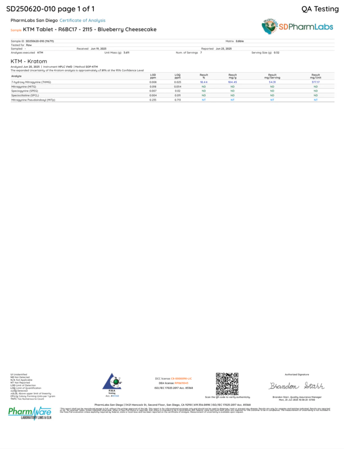 BLUEBERRY CHEESECAKE (DYE-FREE) - TOTAL ALKS 81.9MG (79MG 7-OH)) - Image 12