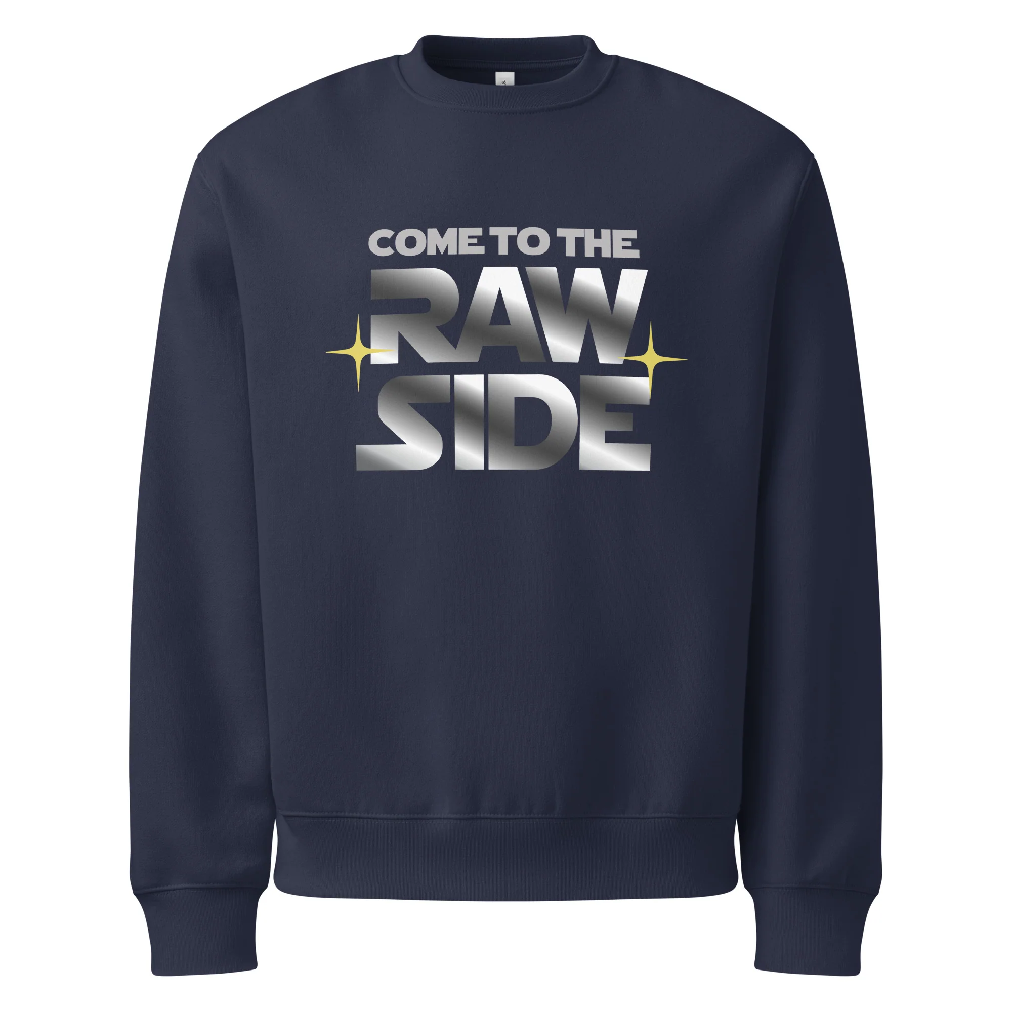 COME TO THE RAW SIDE - Oversized Heavyweight Sweatshirt - Image 3