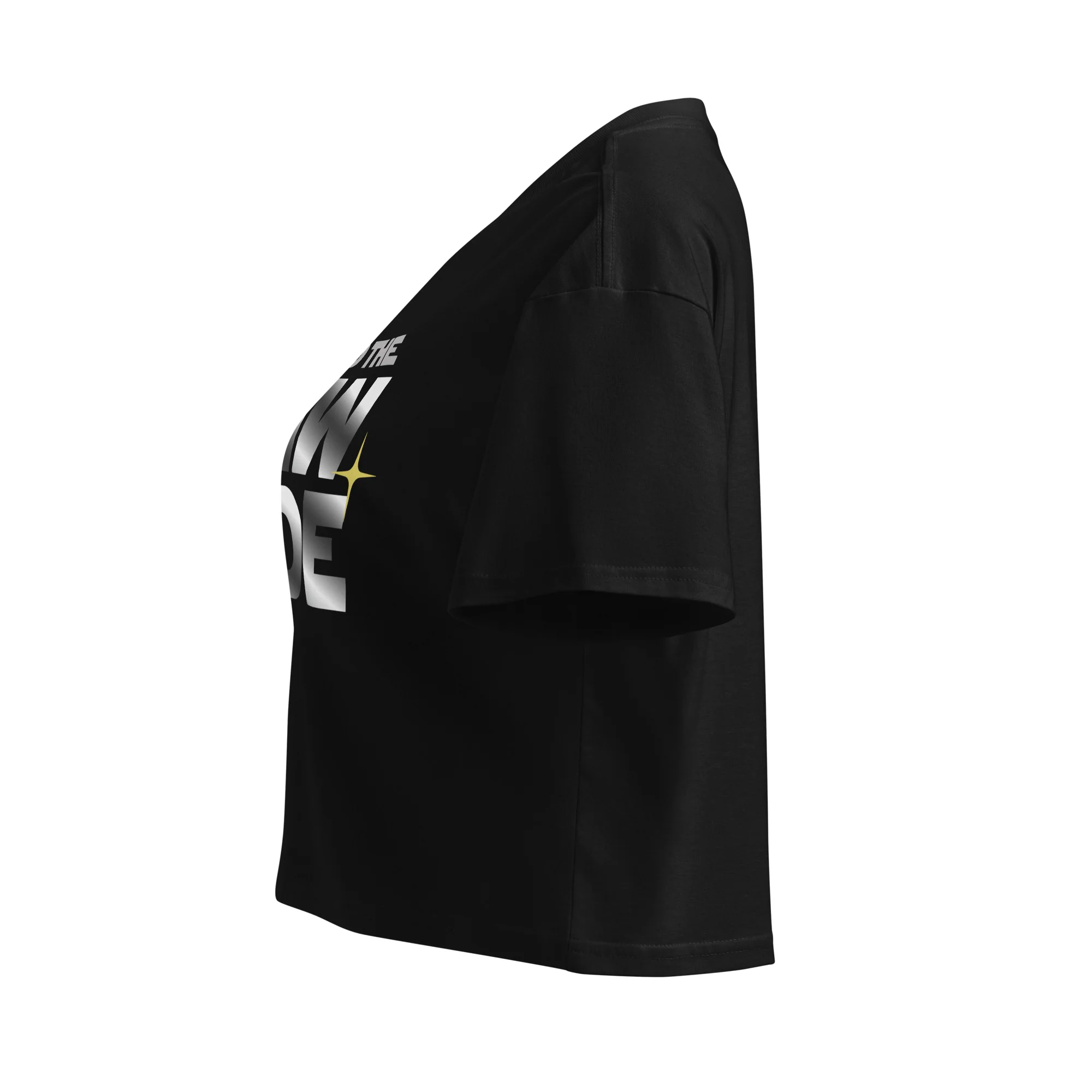 COME TO THE RAW SIDE - Women’s Crop Top - Image 2