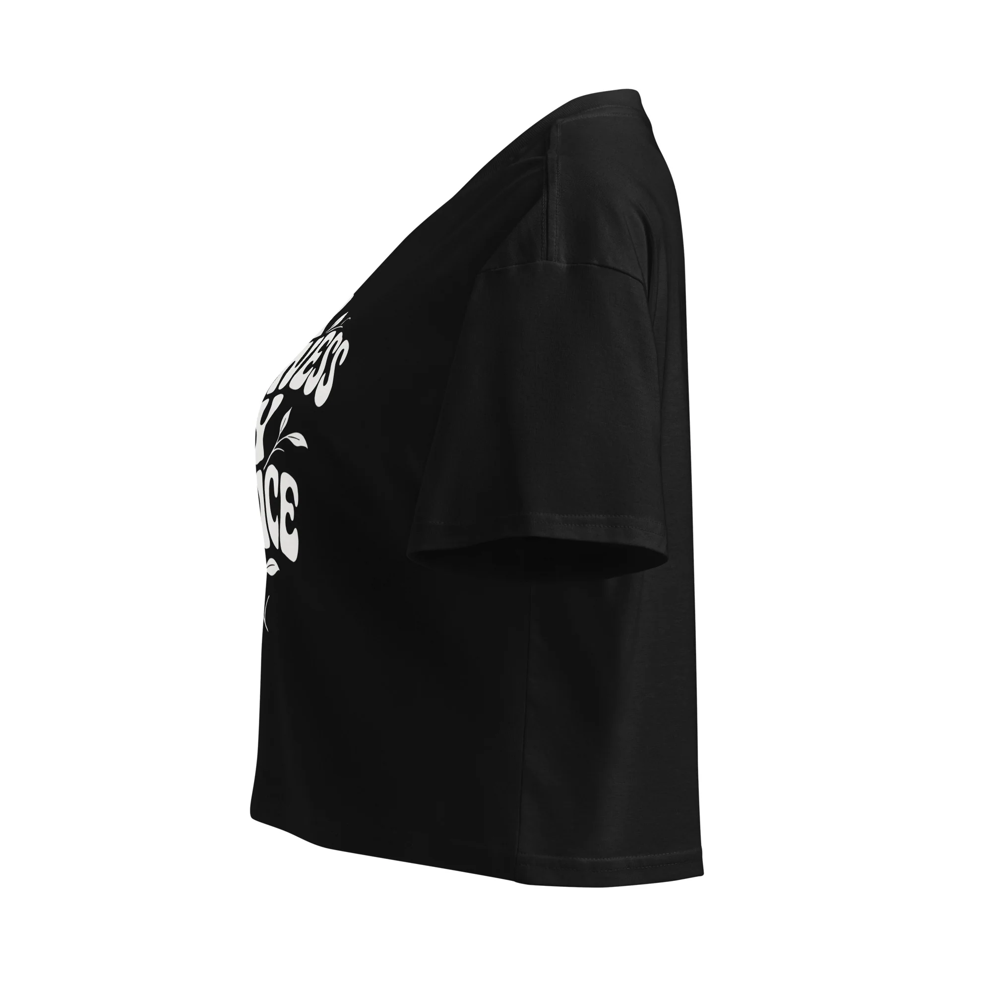 MY WELLNESS, MY CHOICE - Women’s Crop Top - Image 5