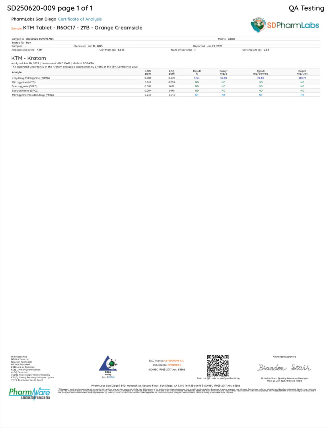 ORANGE DREAMSICLE (DYE-FREE) -  TOTAL ALKS 21.4MG (21MG 7-OH) - Image 15