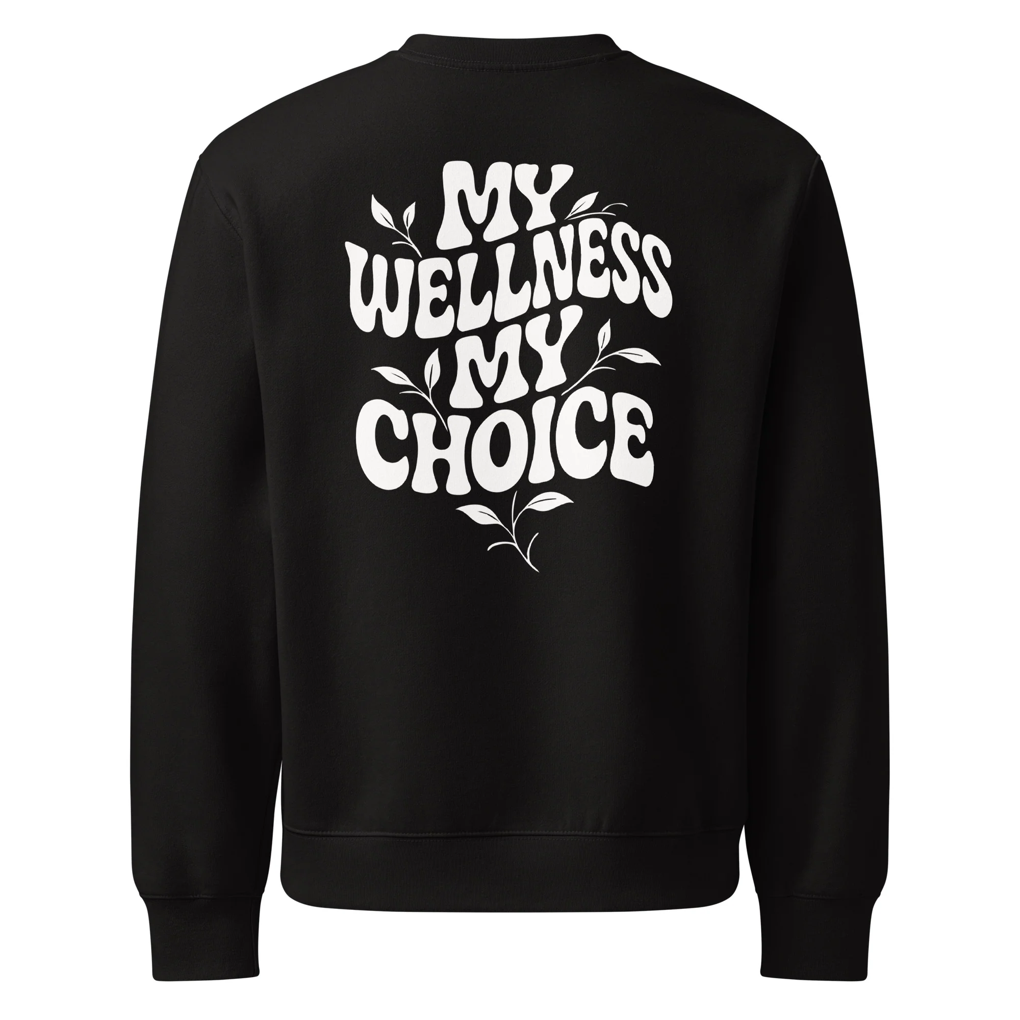 MY WELLNESS, MY CHOICE - Oversized Heavyweight Sweatshirt