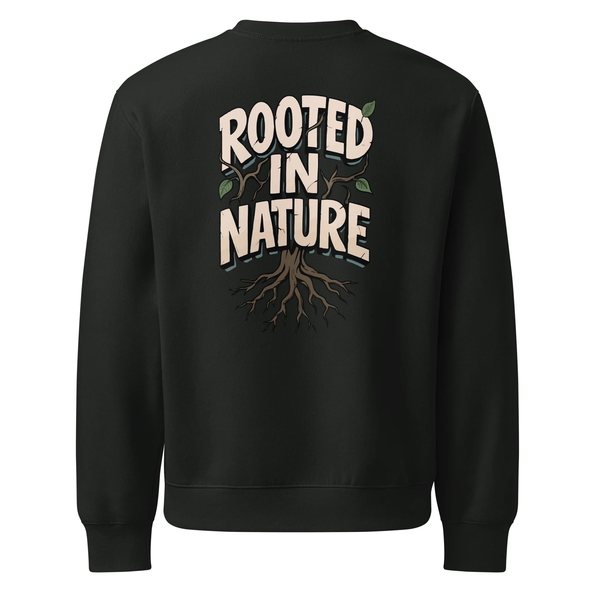ROOTED IN NATURE - Oversized Heavyweight Sweatshirt - Image 4