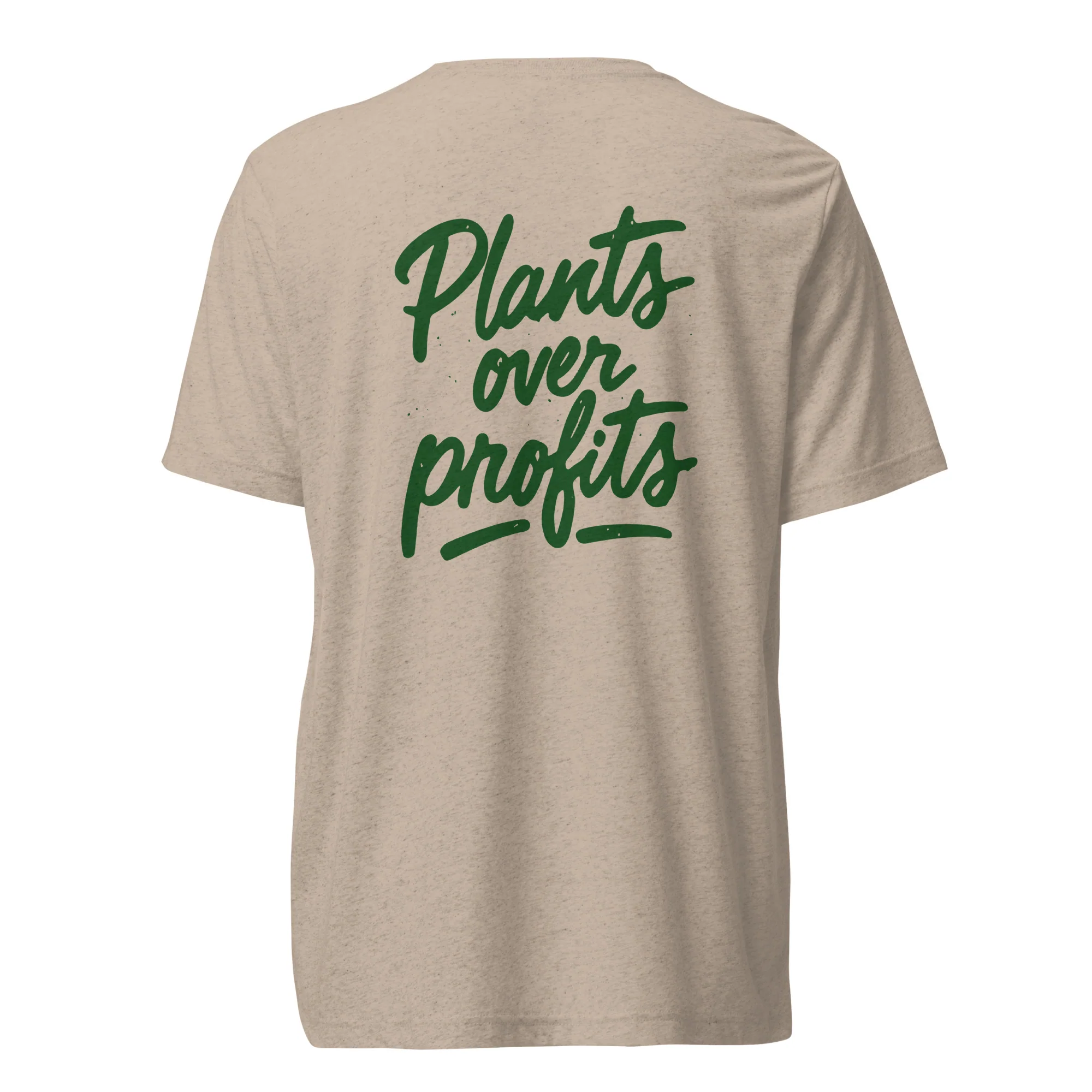 PLANTS OVER PROFIT - Short Sleeve Tee - Image 4