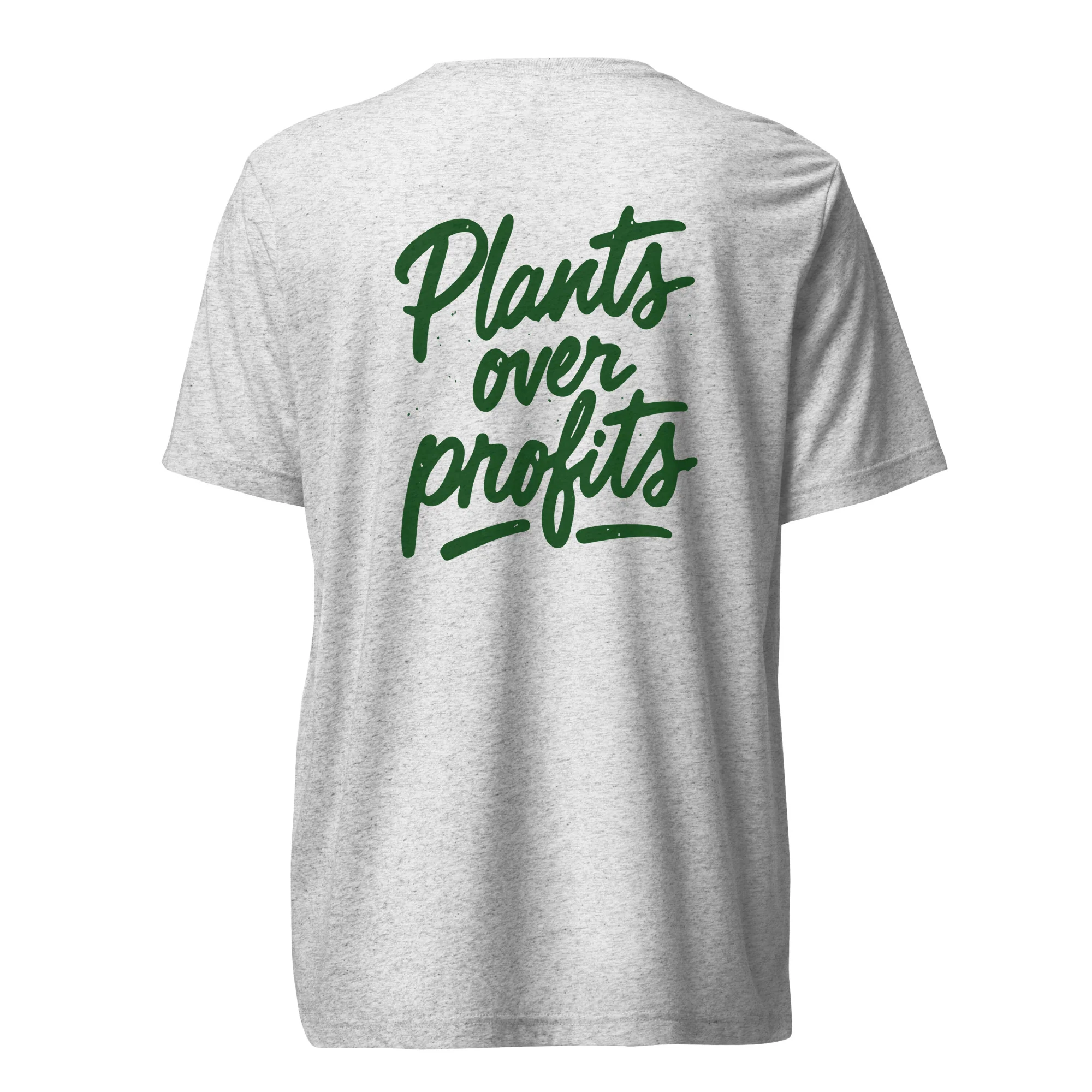 PLANTS OVER PROFIT - Short Sleeve Tee - Image 5