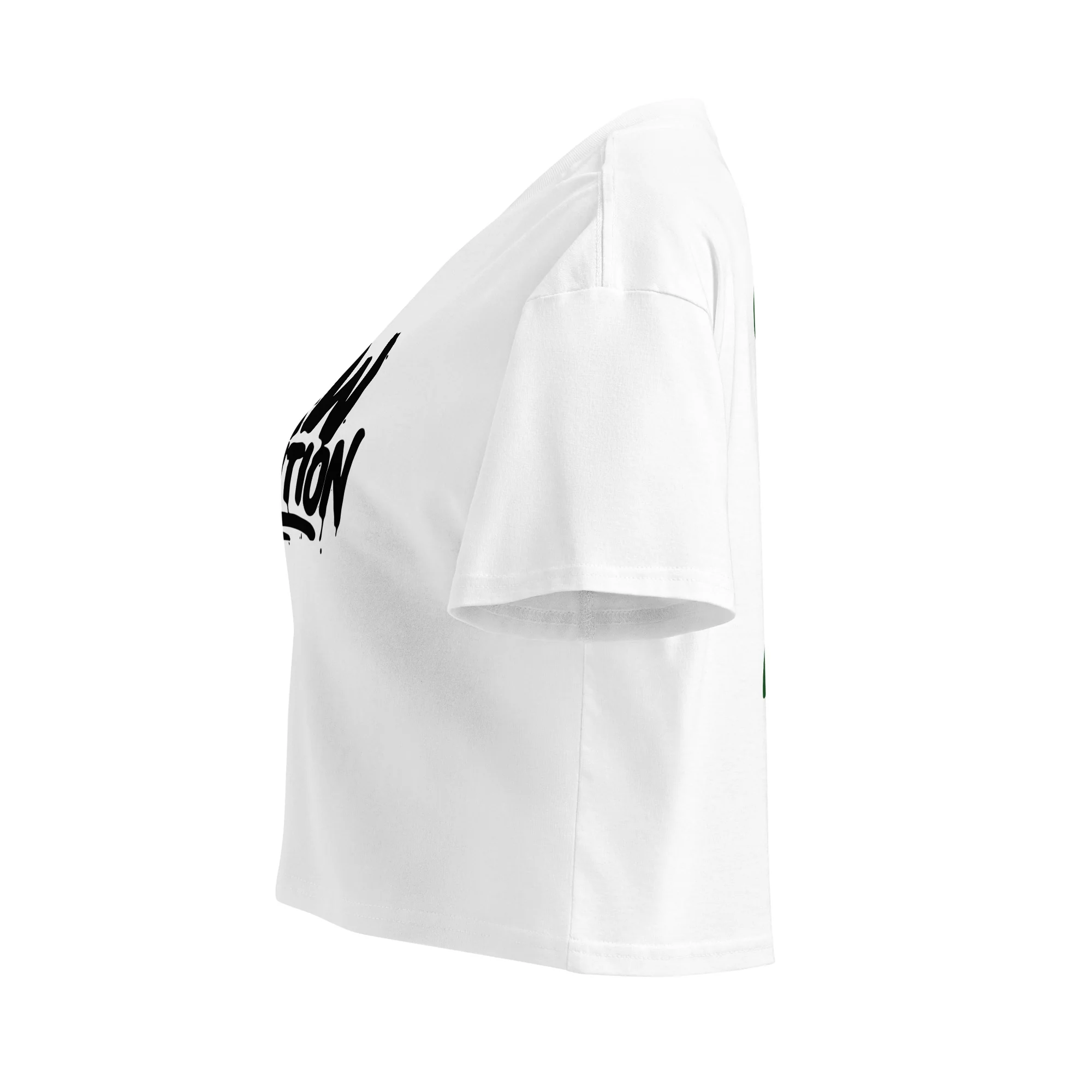 PLANTS OVER PROFIT - Women’s Crop Top - Image 12