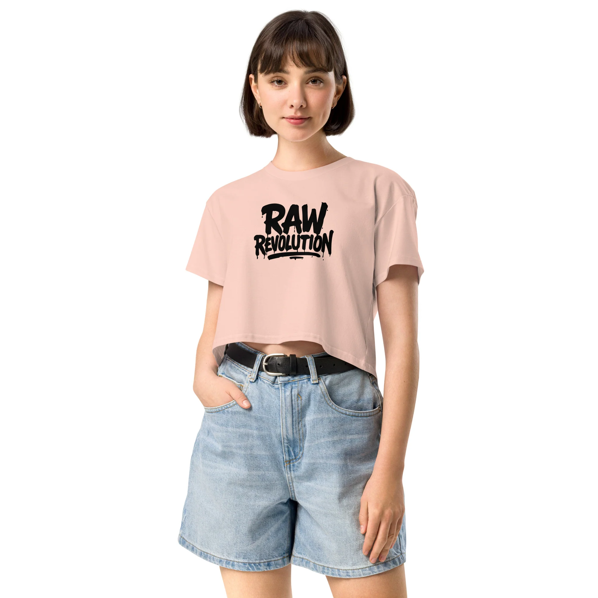 PLANTS OVER PROFIT - Women’s Crop Top - Image 13