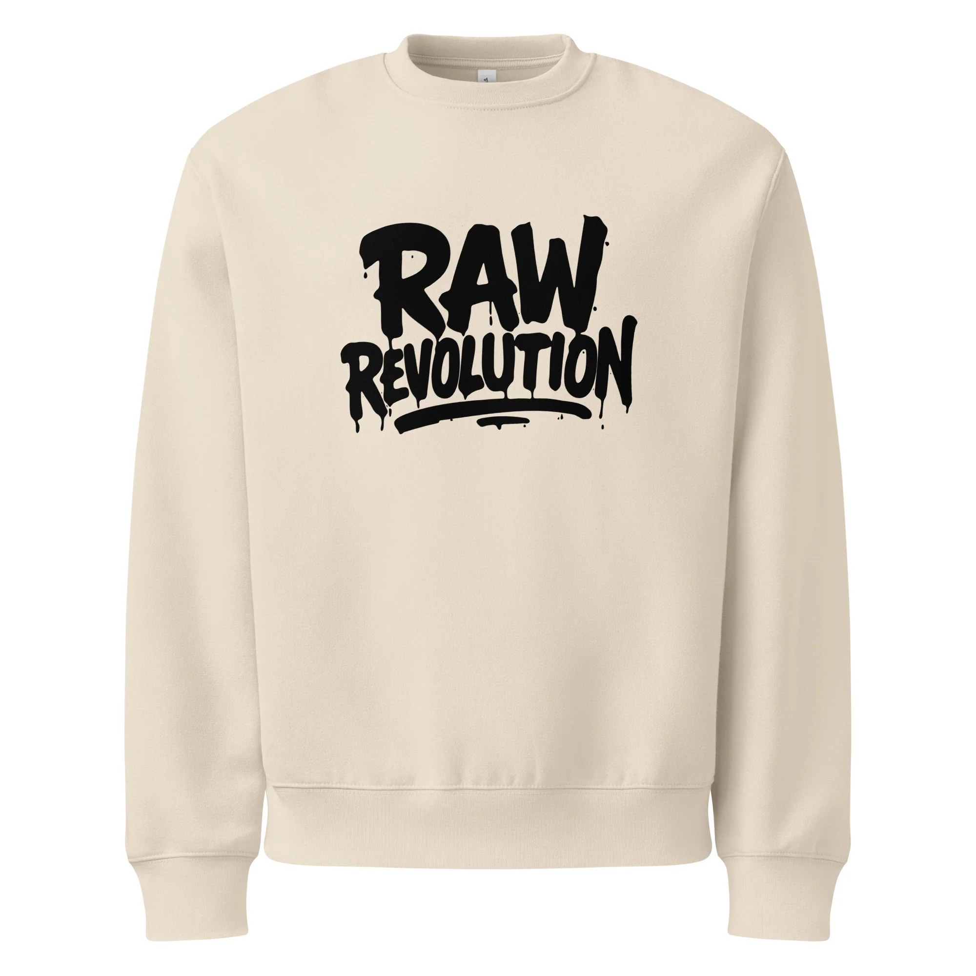 PLANTS OVER PROFITS - Oversized Heavyweight Sweatshirt - Image 2