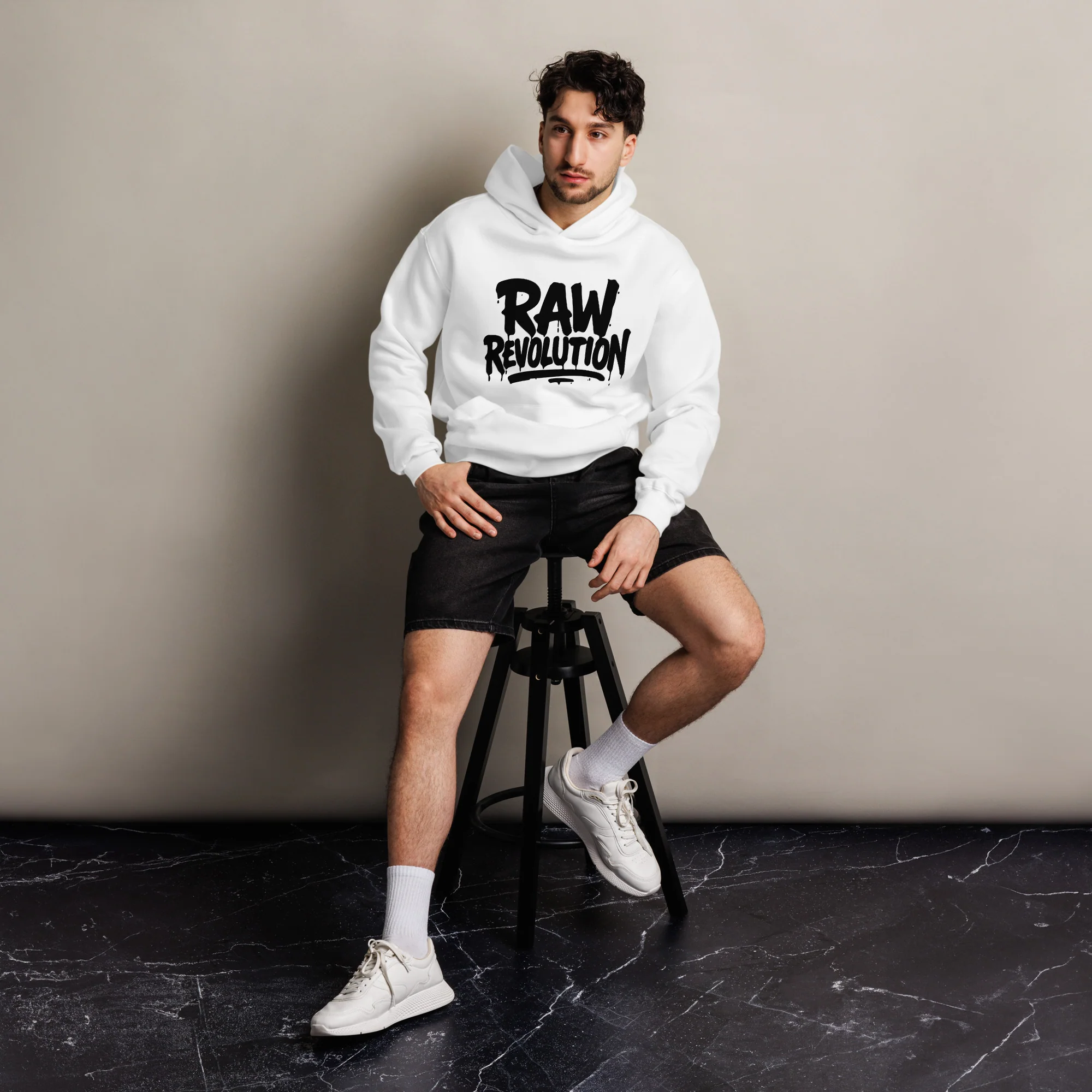 PLANTS OVER PROFITS - Unisex Premium Oversized Hoodie - Image 7