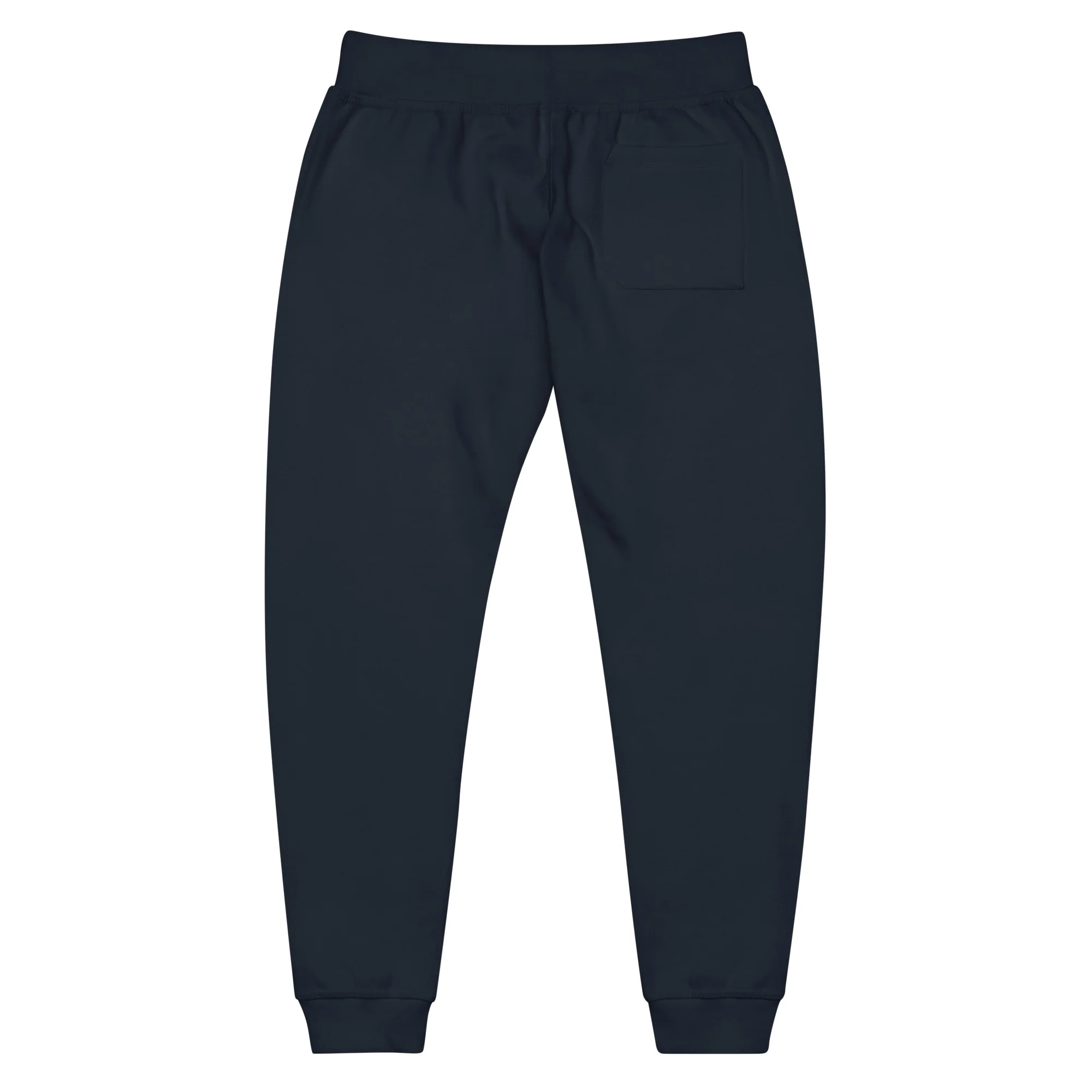 RAW DOGGIN' (WHITE EMBROIDERY) - Unisex Fleece Sweatpants - Image 7