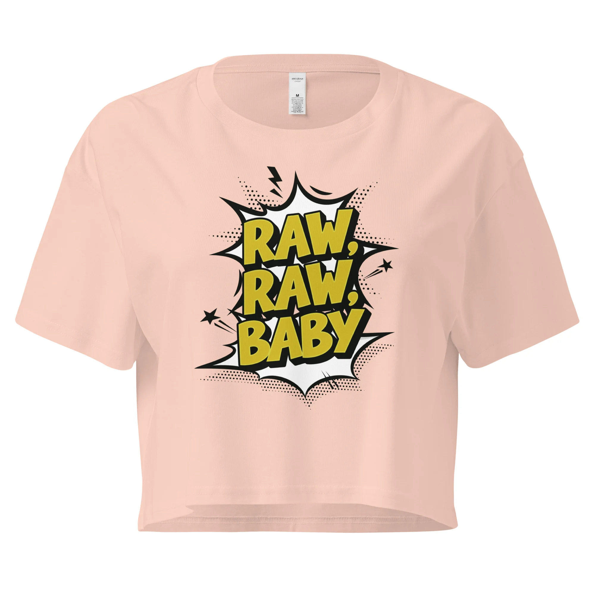 RAW RAW BABY - Women’s Crop Top - Image 2
