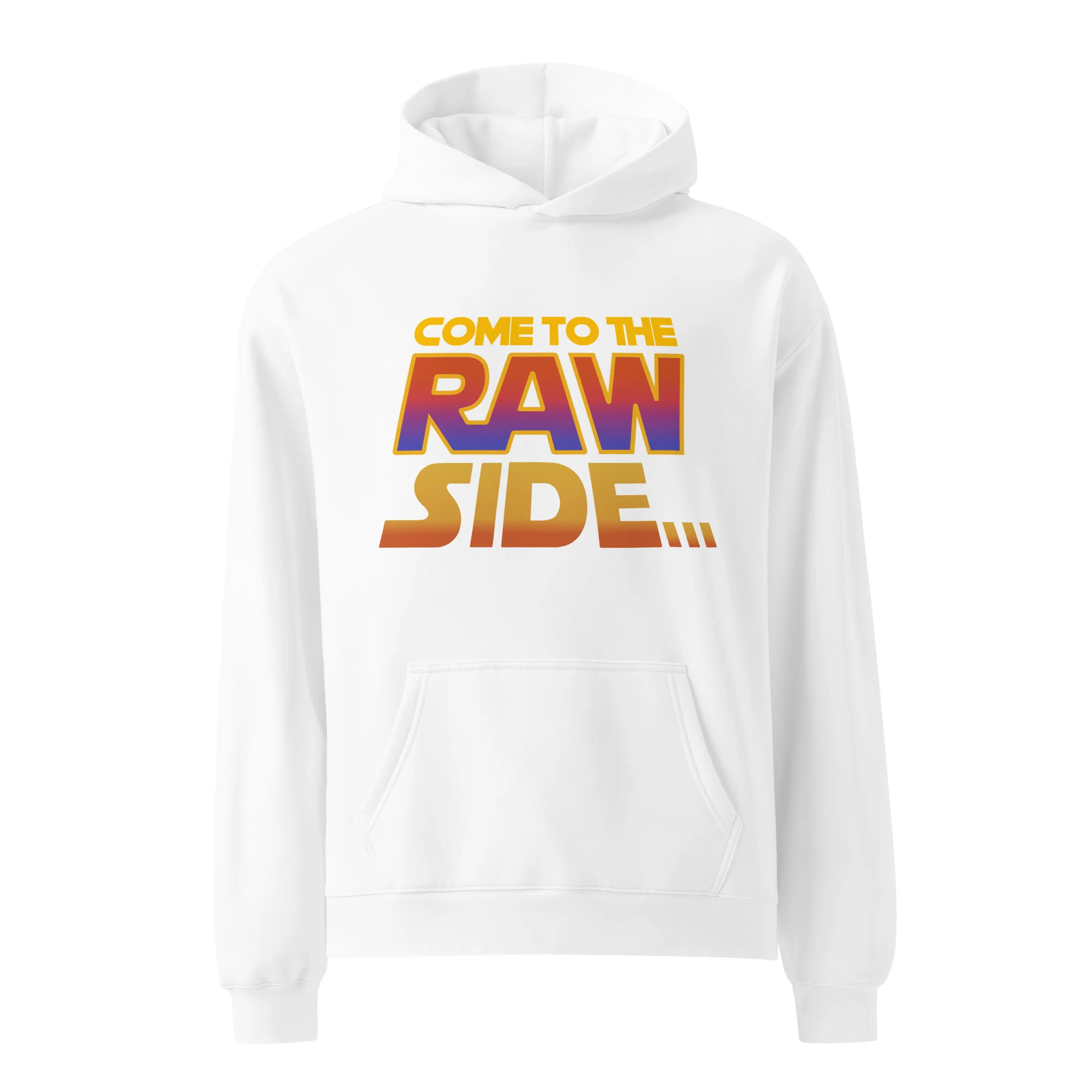 RAW SIDE - Unisex Premium Oversized Hoodie - Image 3