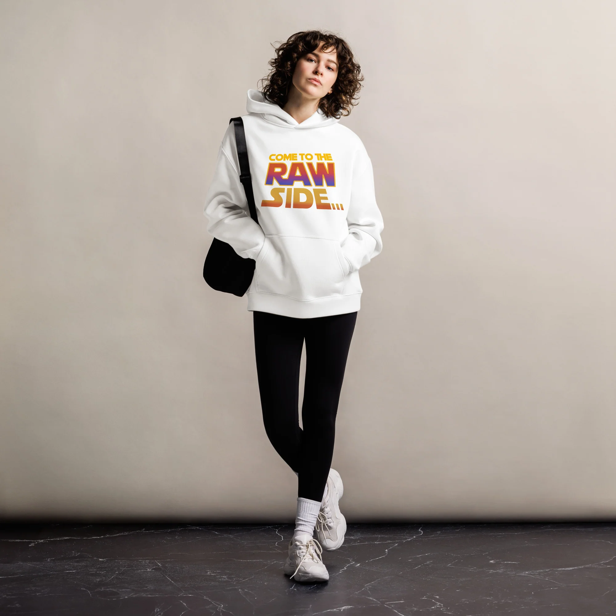 RAW SIDE - Unisex Premium Oversized Hoodie - Image 5