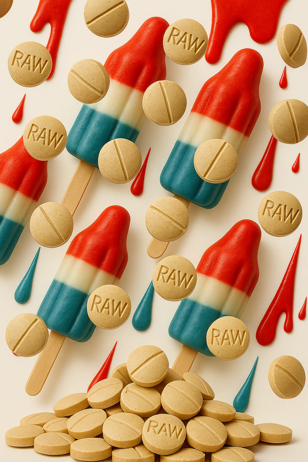 ROCKET POP 🚀  (DYE-FREE) - TOTAL ALKS 15.2MG (14.5MG 7-OH)