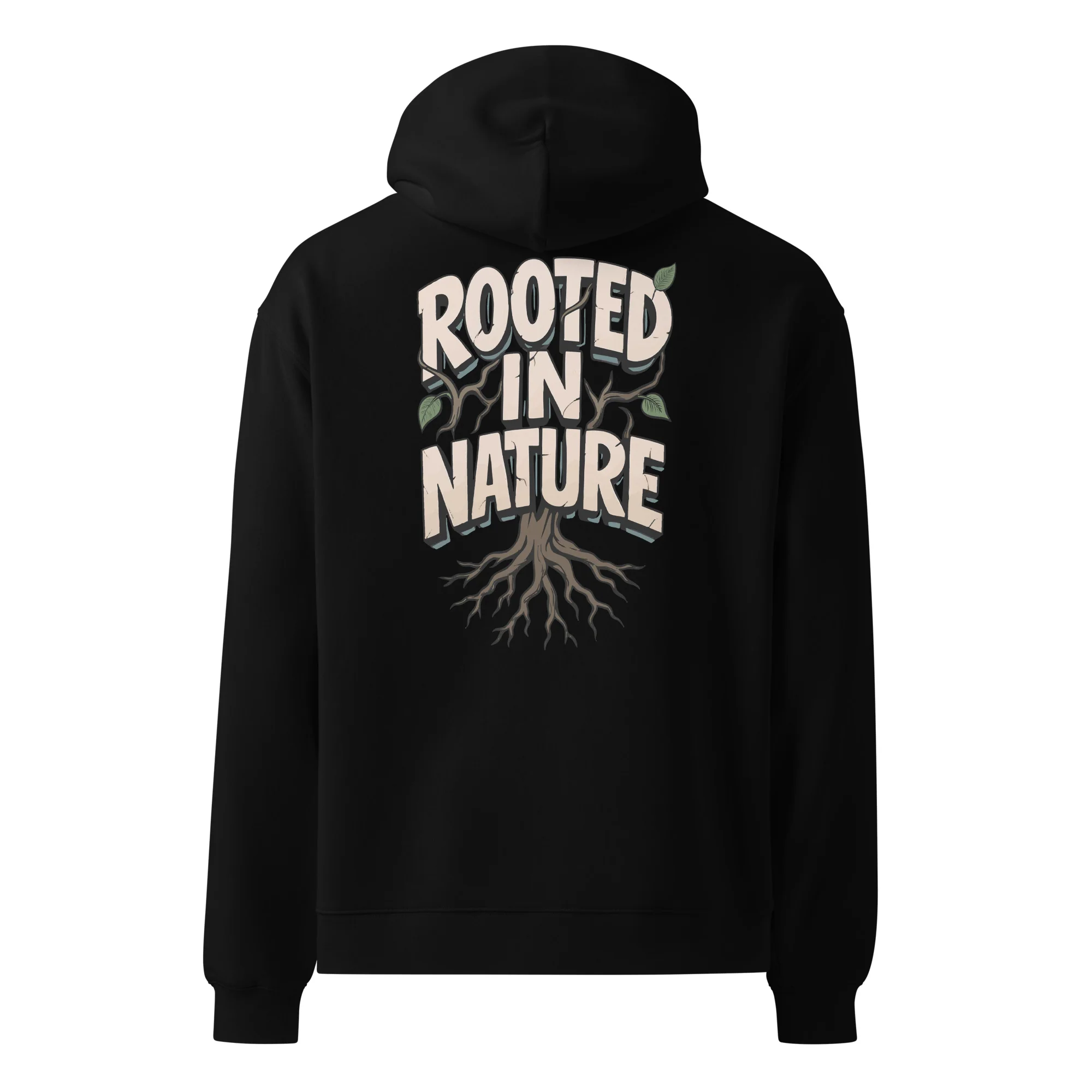 ROOTED IN NATURE - Unisex Premium Oversized Hoodie