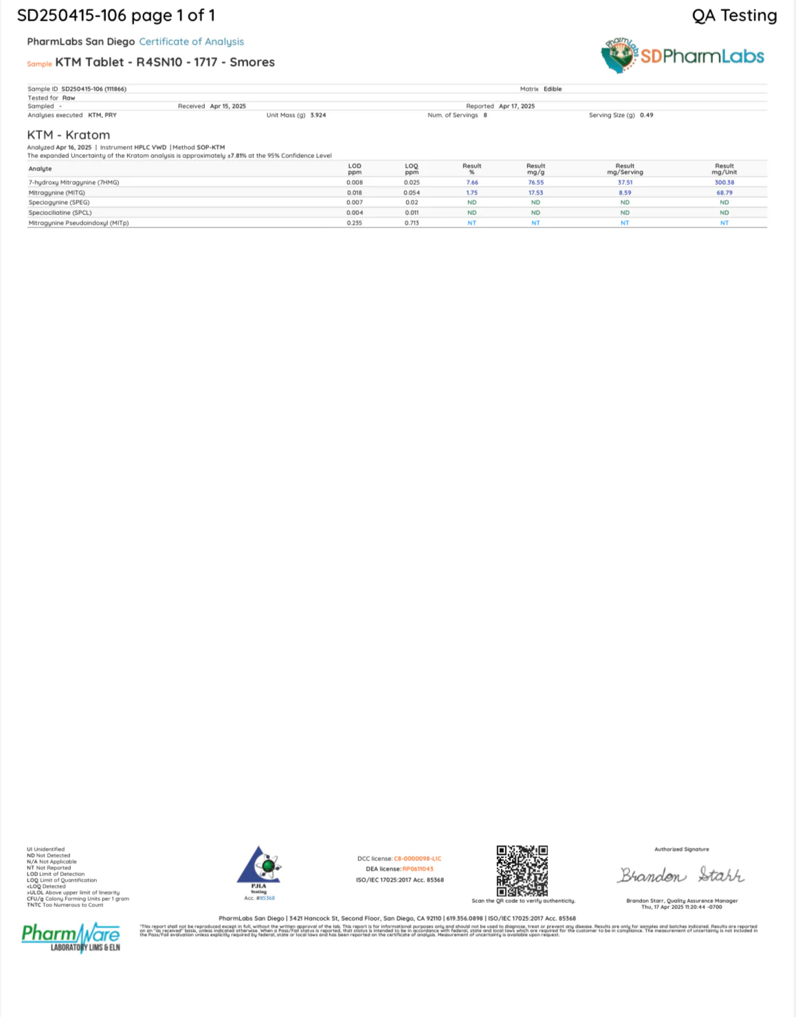 s'MOres (DYE-FREE) - TOTAL ALKS 47.2MG (45.3MG 7-OH) - Image 11