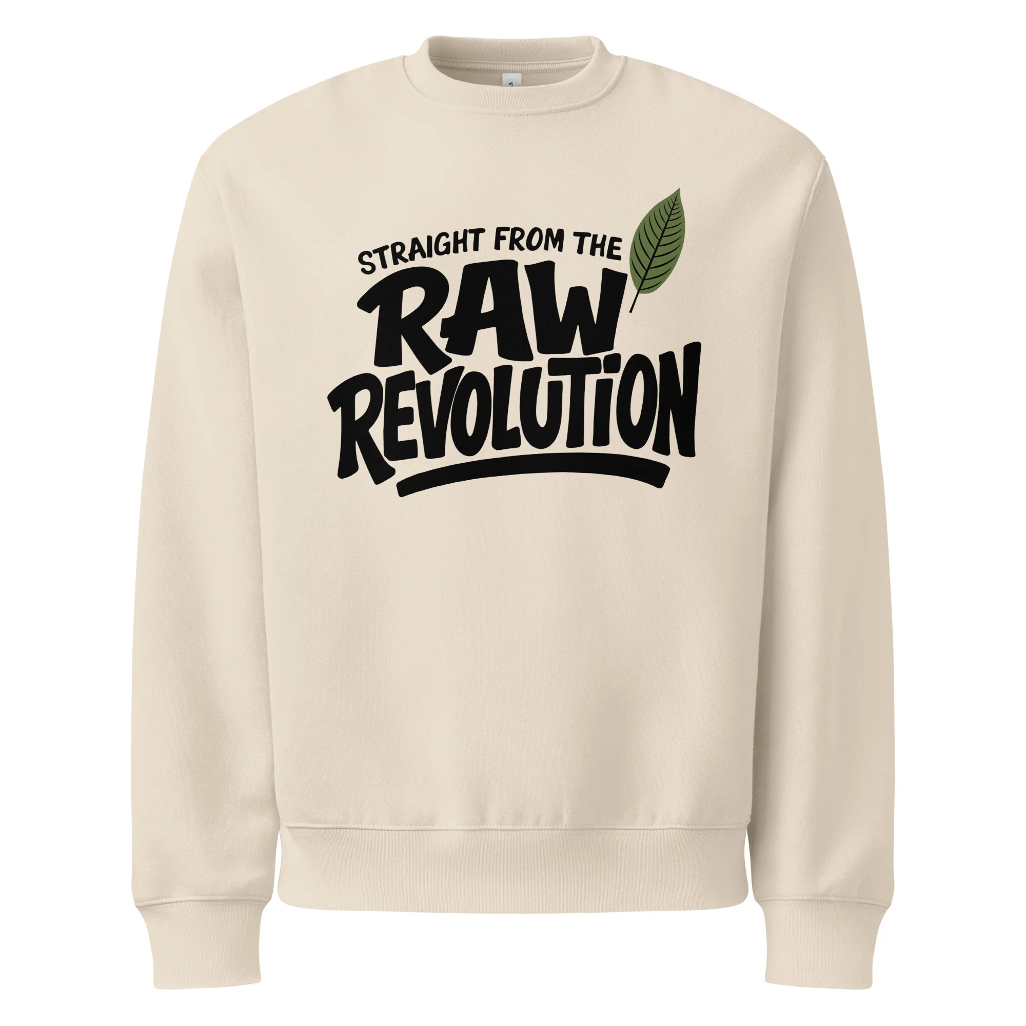 STRAIGHT FROM THE LEAF - Oversized Heavyweight Sweatshirt - Image 2