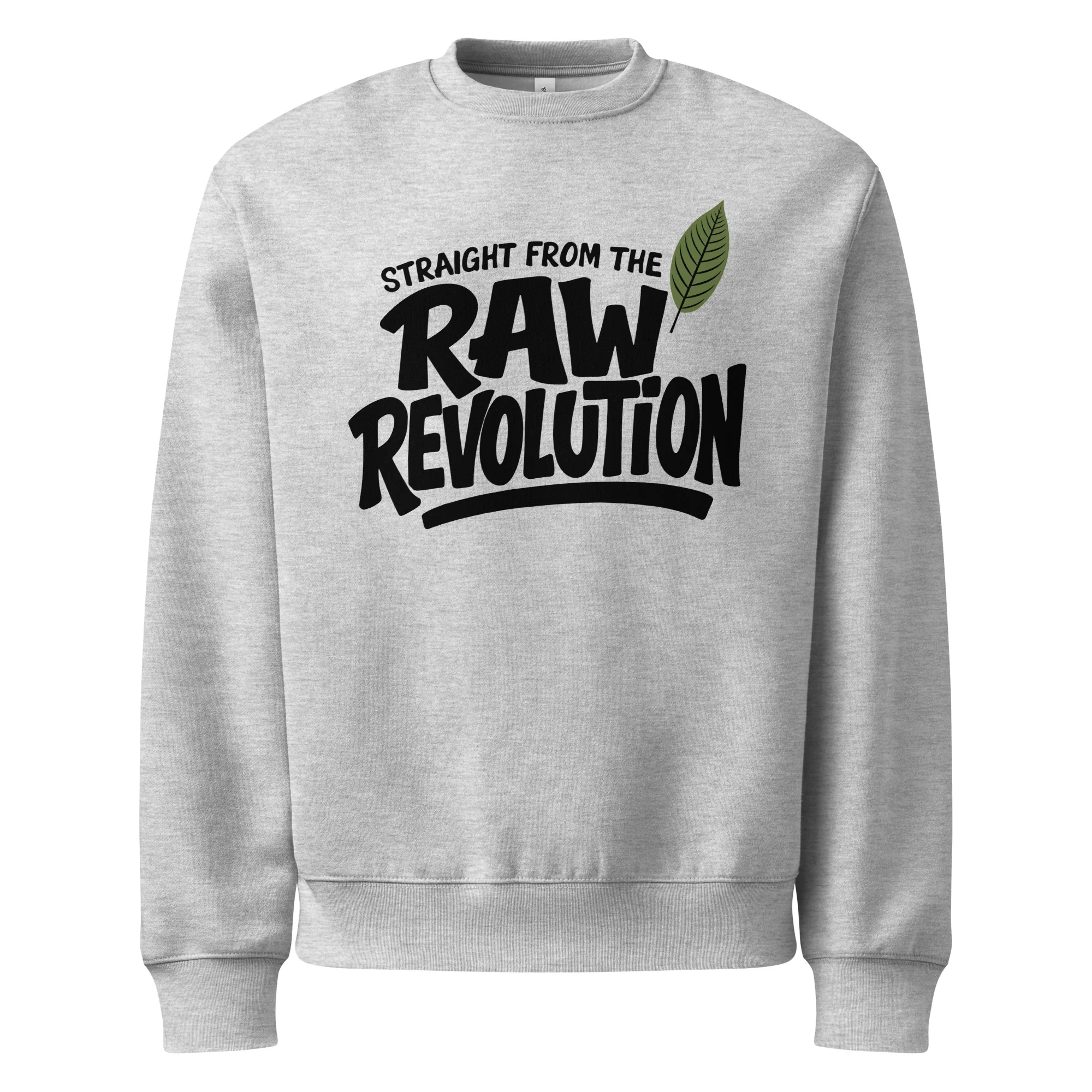 STRAIGHT FROM THE LEAF - Oversized Heavyweight Sweatshirt - Image 3