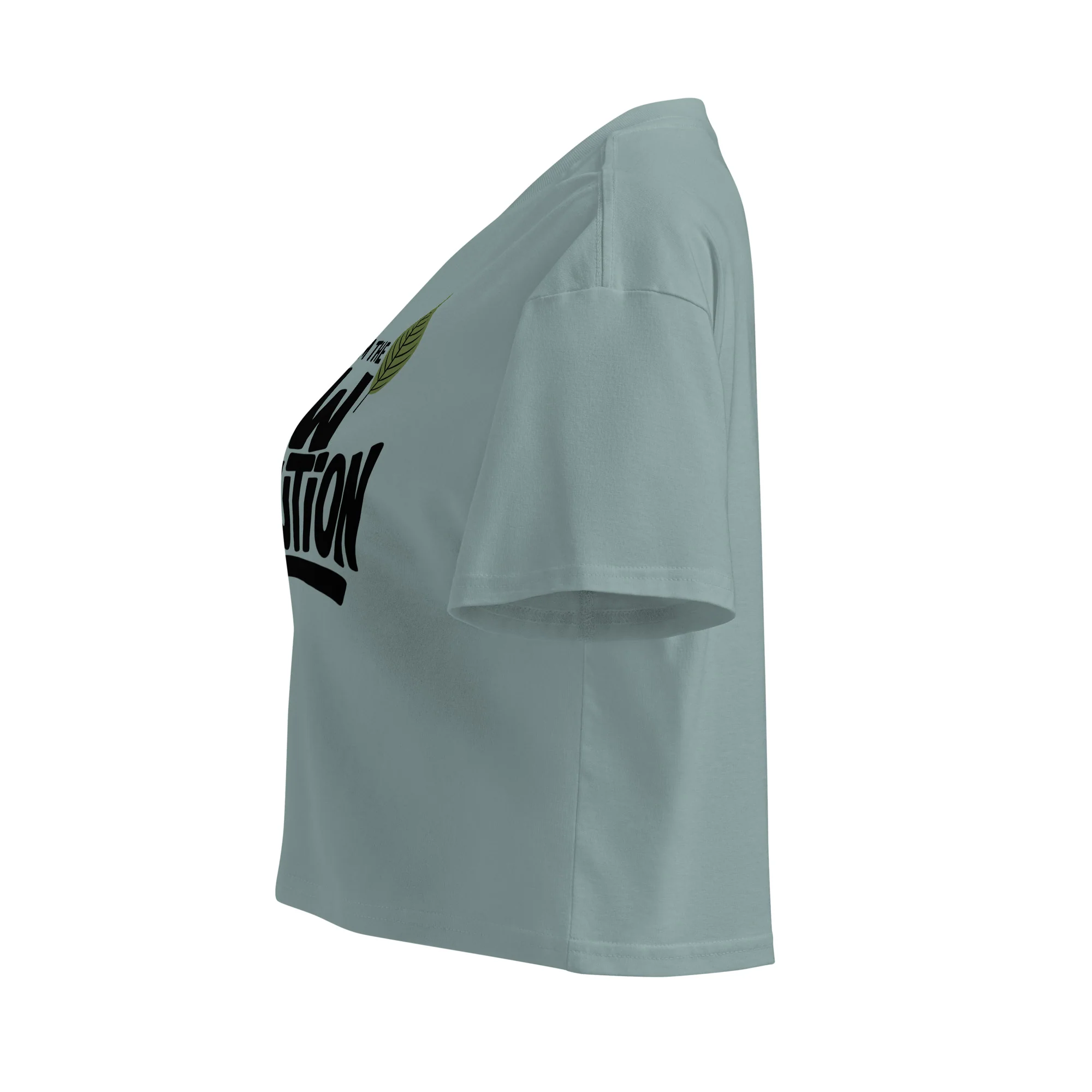 STRAIGHT FROM THE LEAF - Women’s Crop Top - Image 13