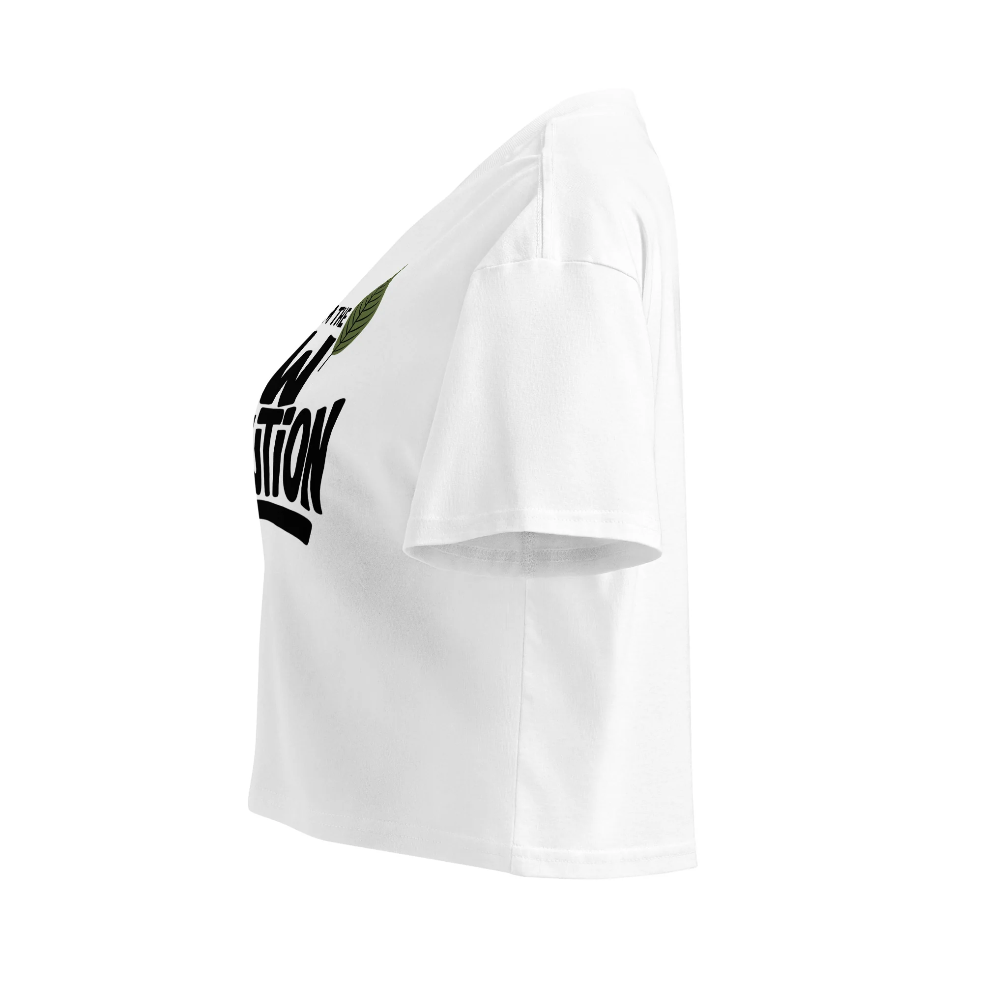 STRAIGHT FROM THE LEAF - Women’s Crop Top - Image 18