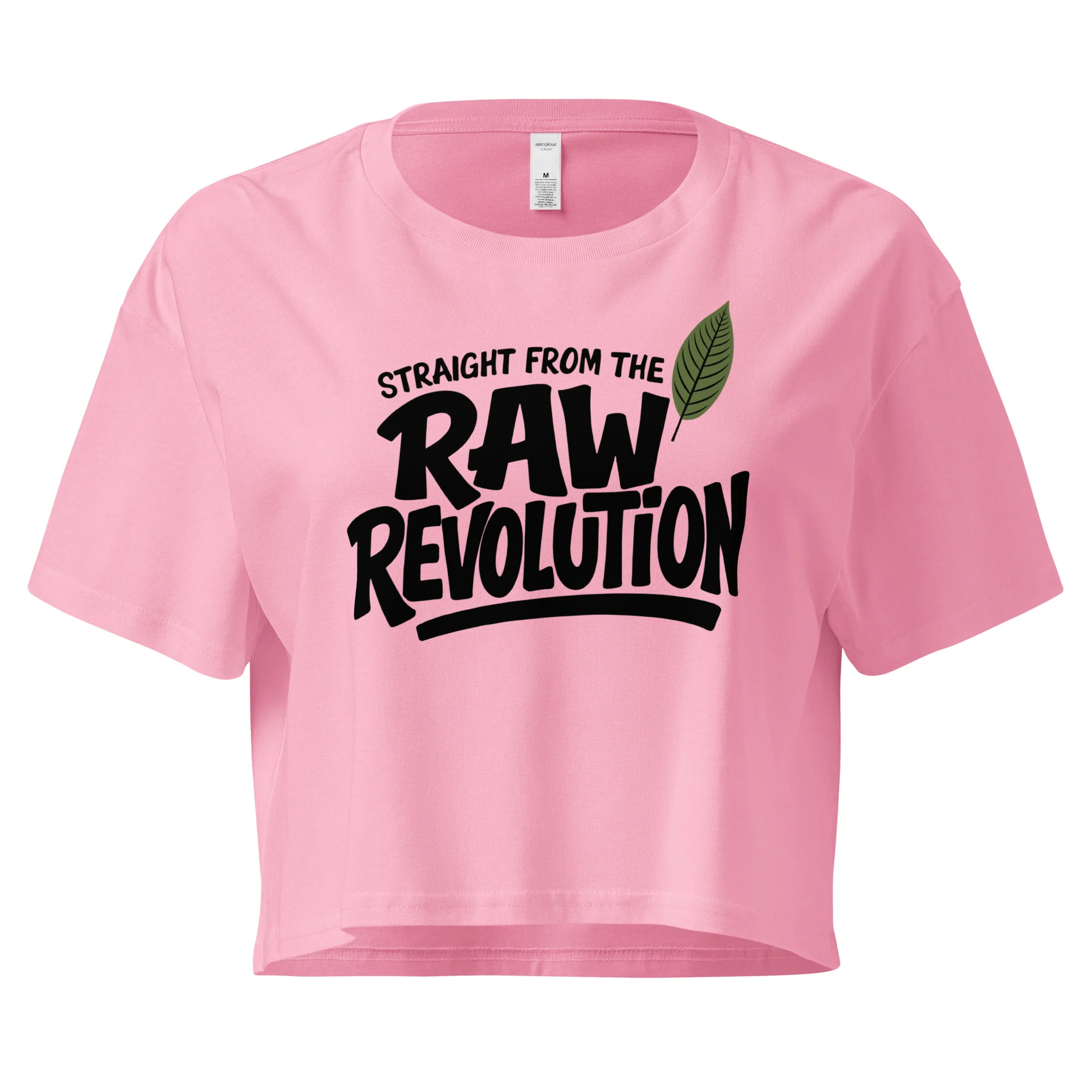 STRAIGHT FROM THE LEAF - Women’s Crop Top - Image 2