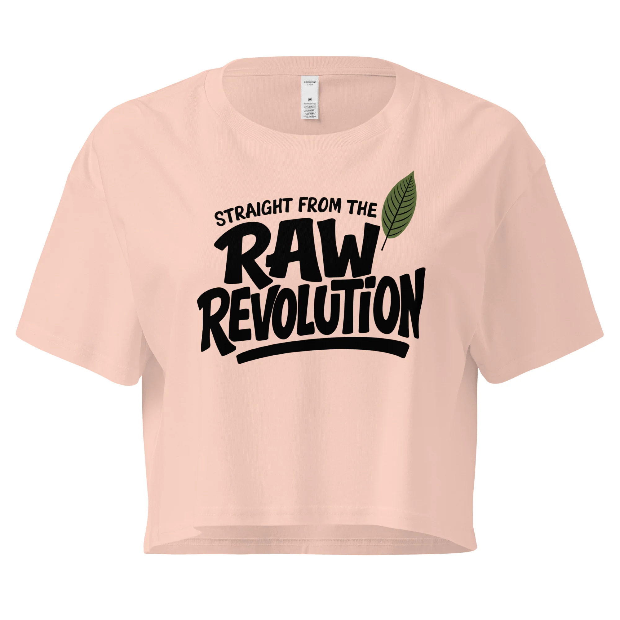 STRAIGHT FROM THE LEAF - Women’s Crop Top - Image 3