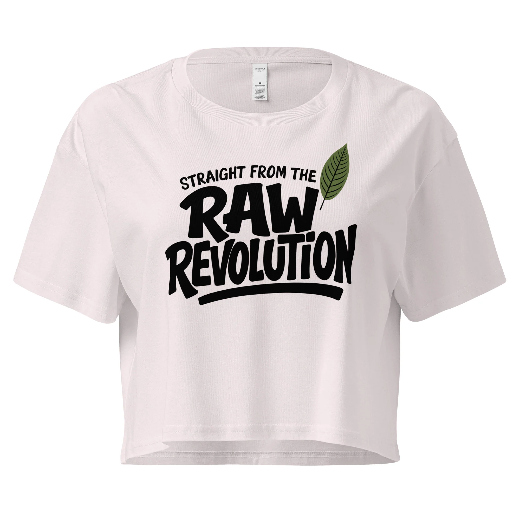 STRAIGHT FROM THE LEAF - Women’s Crop Top - Image 4