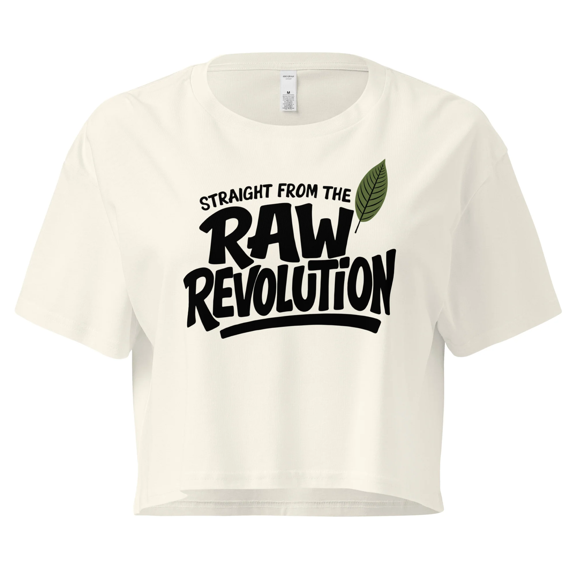 STRAIGHT FROM THE LEAF - Women’s Crop Top - Image 5