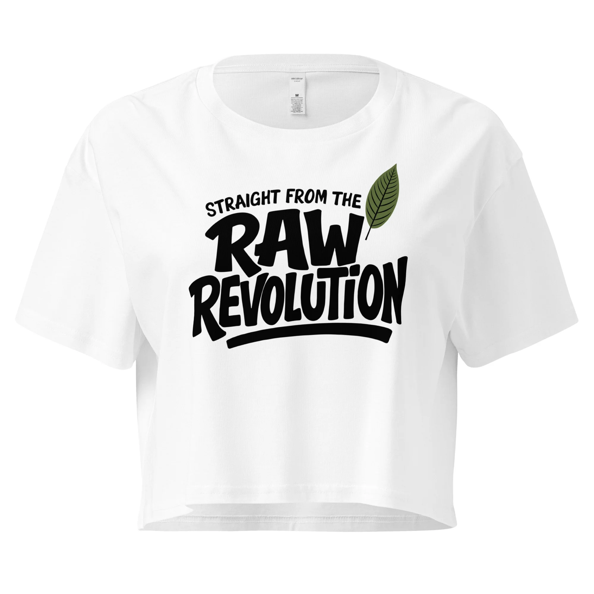 STRAIGHT FROM THE LEAF - Women’s Crop Top - Image 6