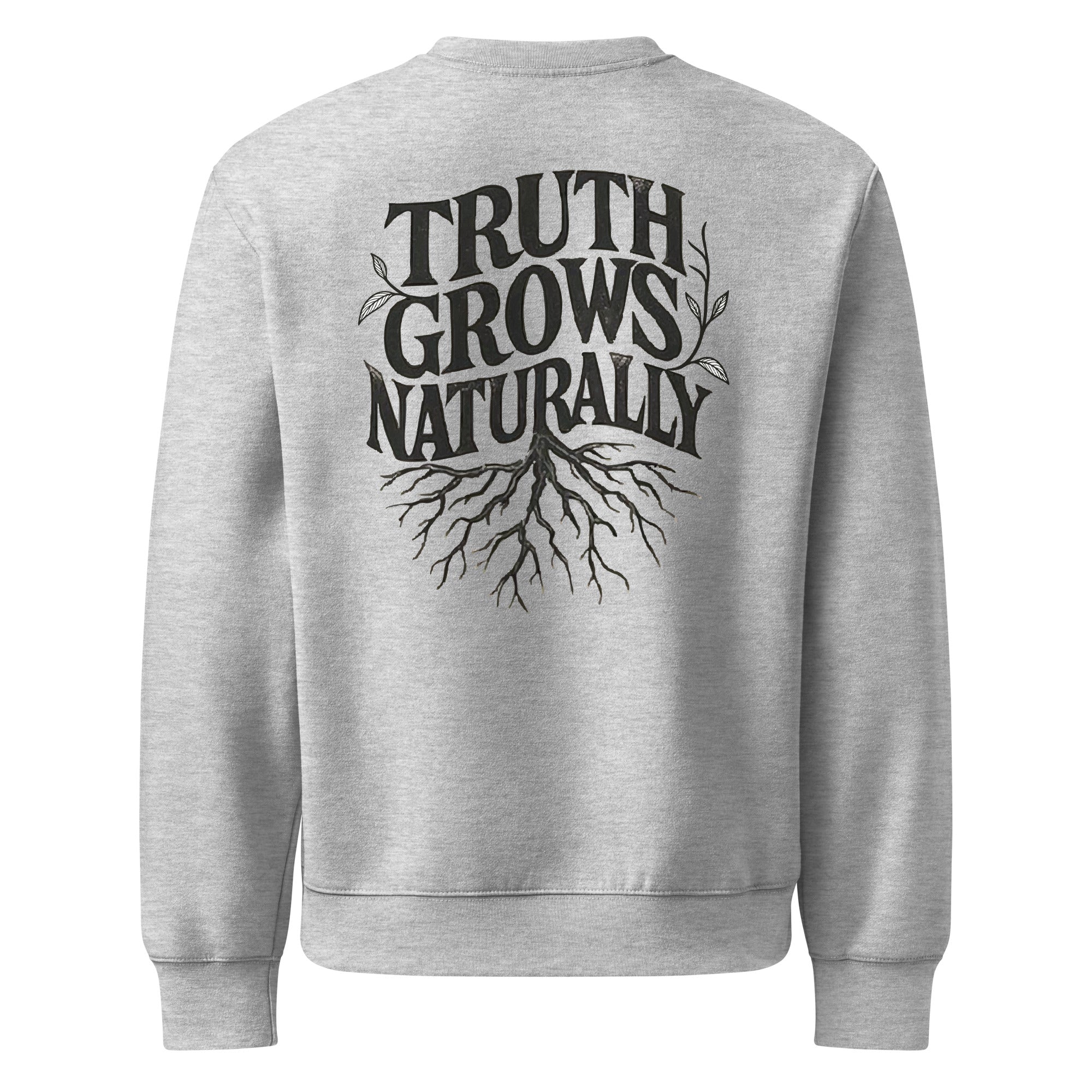 TRUTH GROWS NATURALLY - Oversized Heavyweight Sweatshirt - Image 5