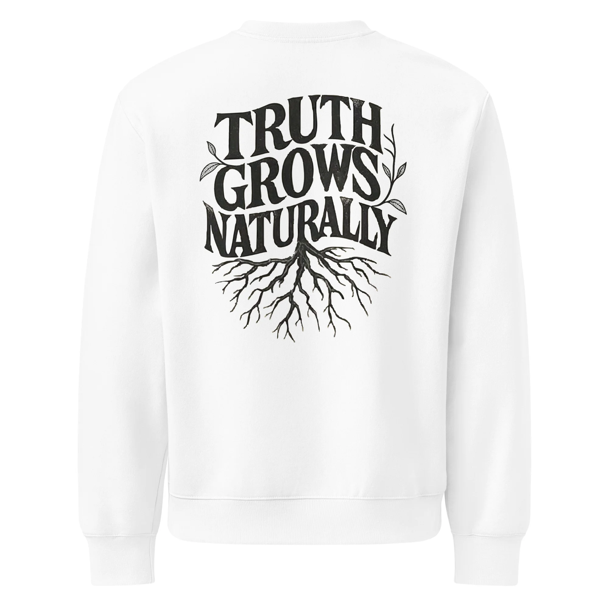 TRUTH GROWS NATURALLY - Oversized Heavyweight Sweatshirt - Image 6