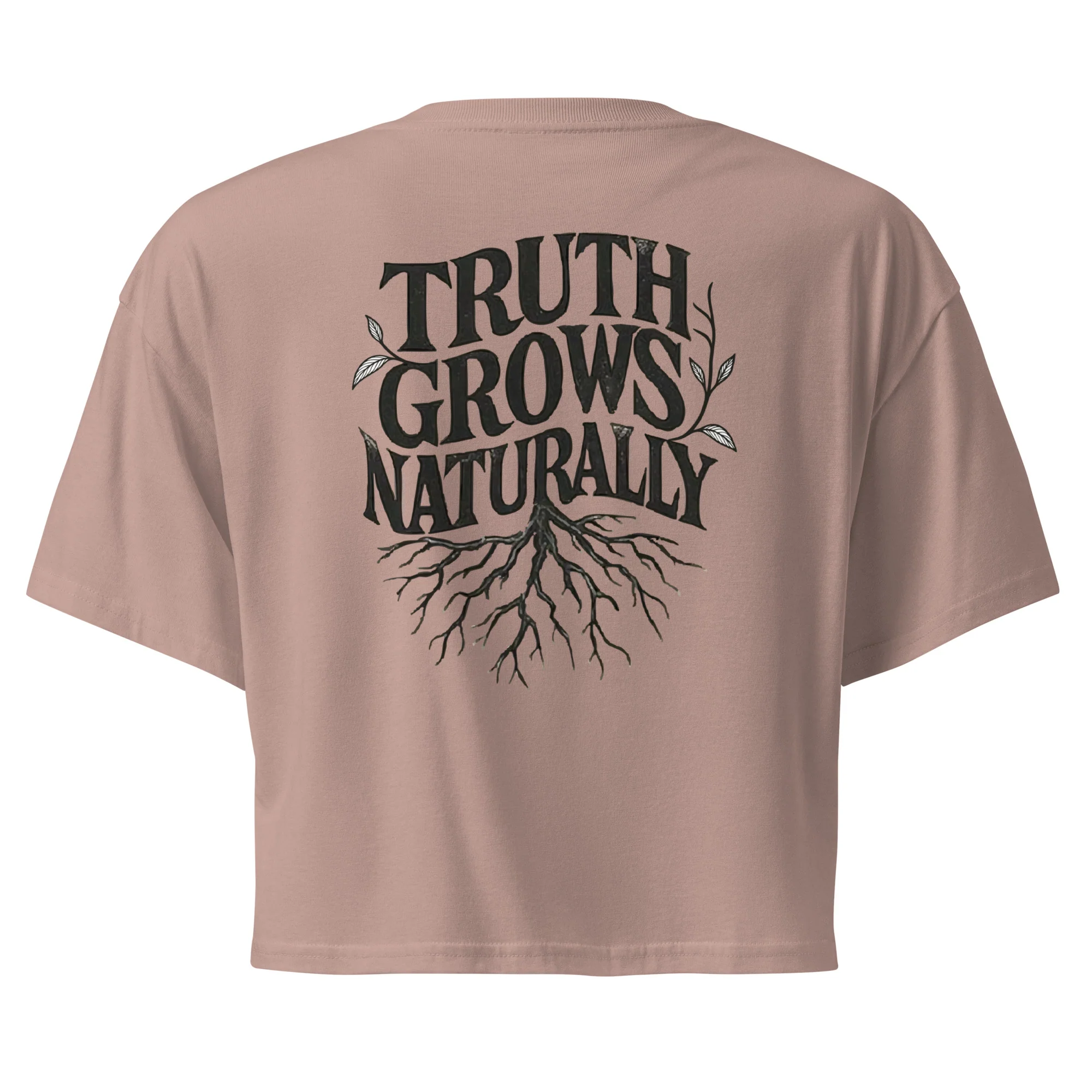 TRUTH GROWS NATURALLY - Women’s Crop Top - Image 10