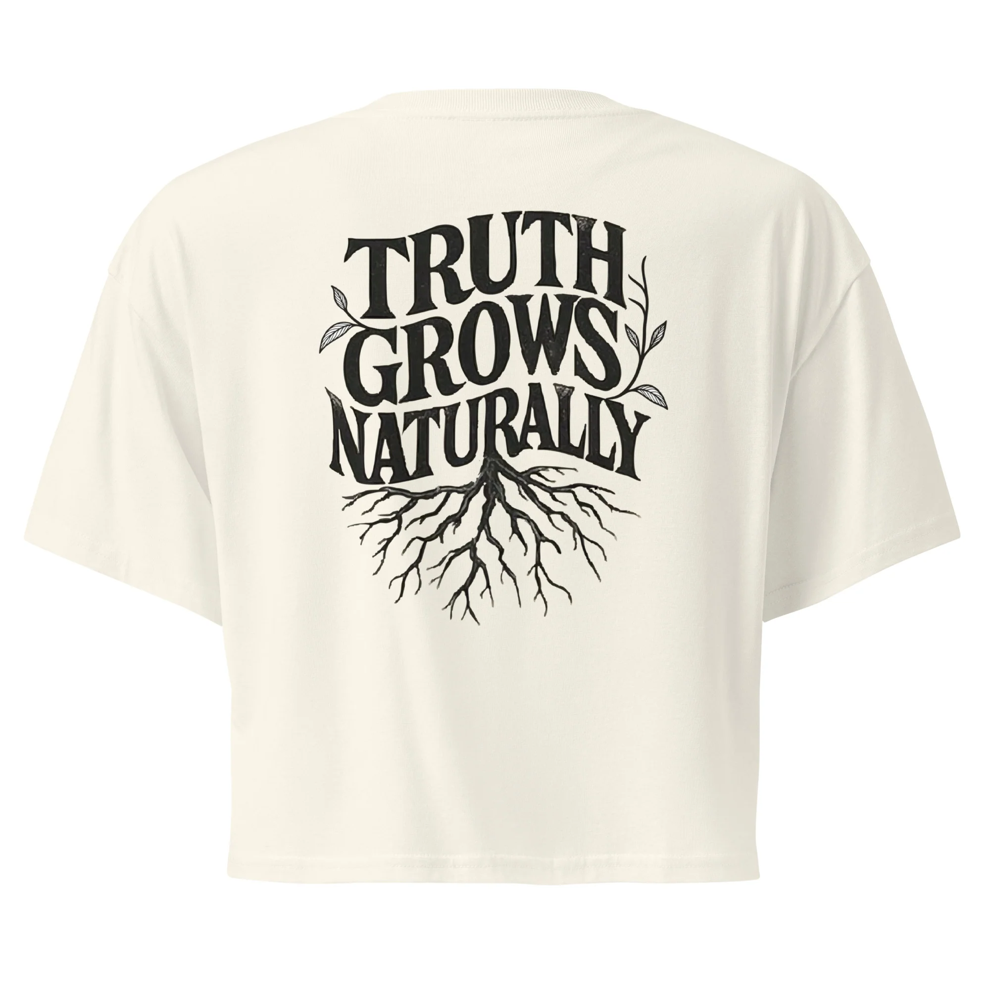 TRUTH GROWS NATURALLY - Women’s Crop Top - Image 15