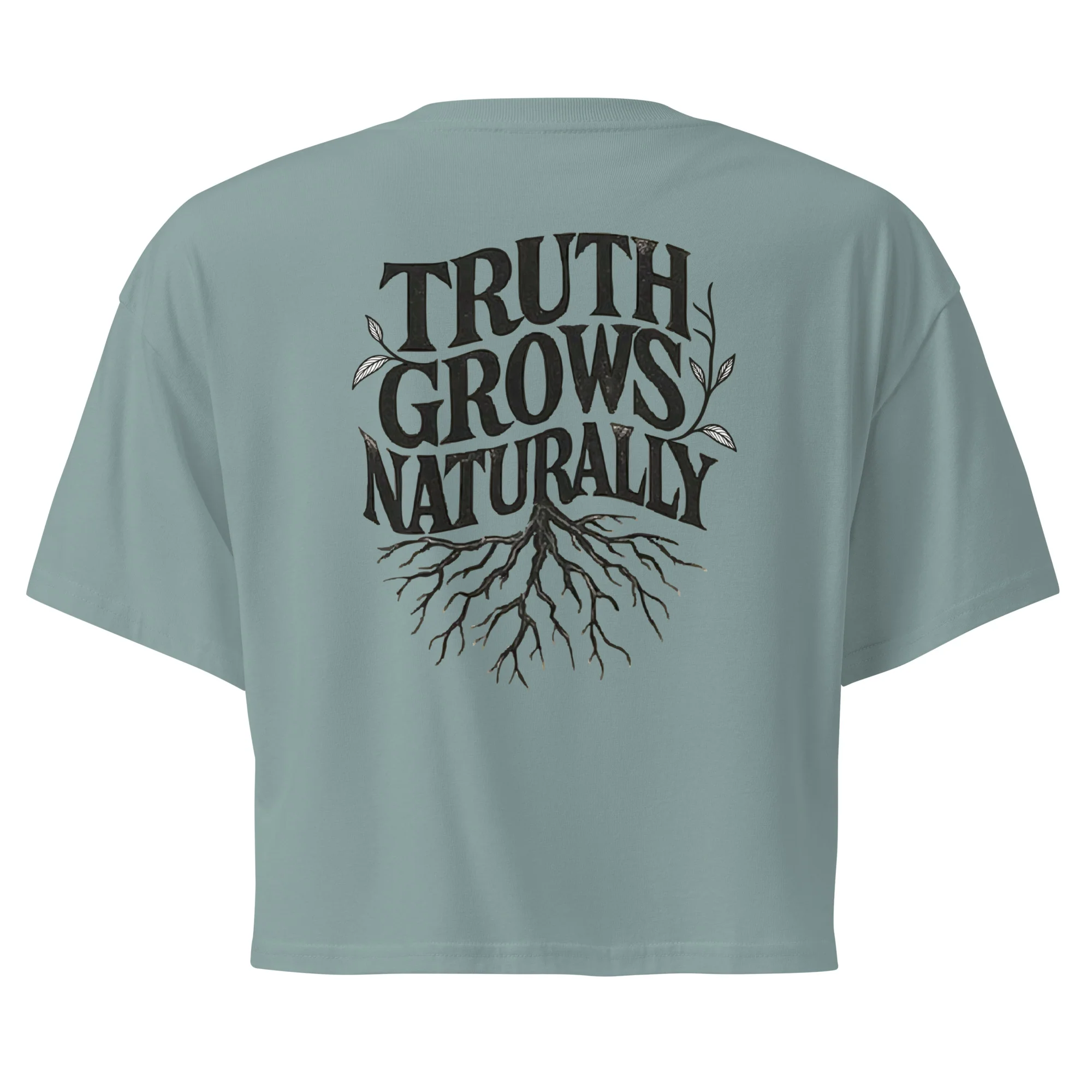 TRUTH GROWS NATURALLY - Women’s Crop Top - Image 9