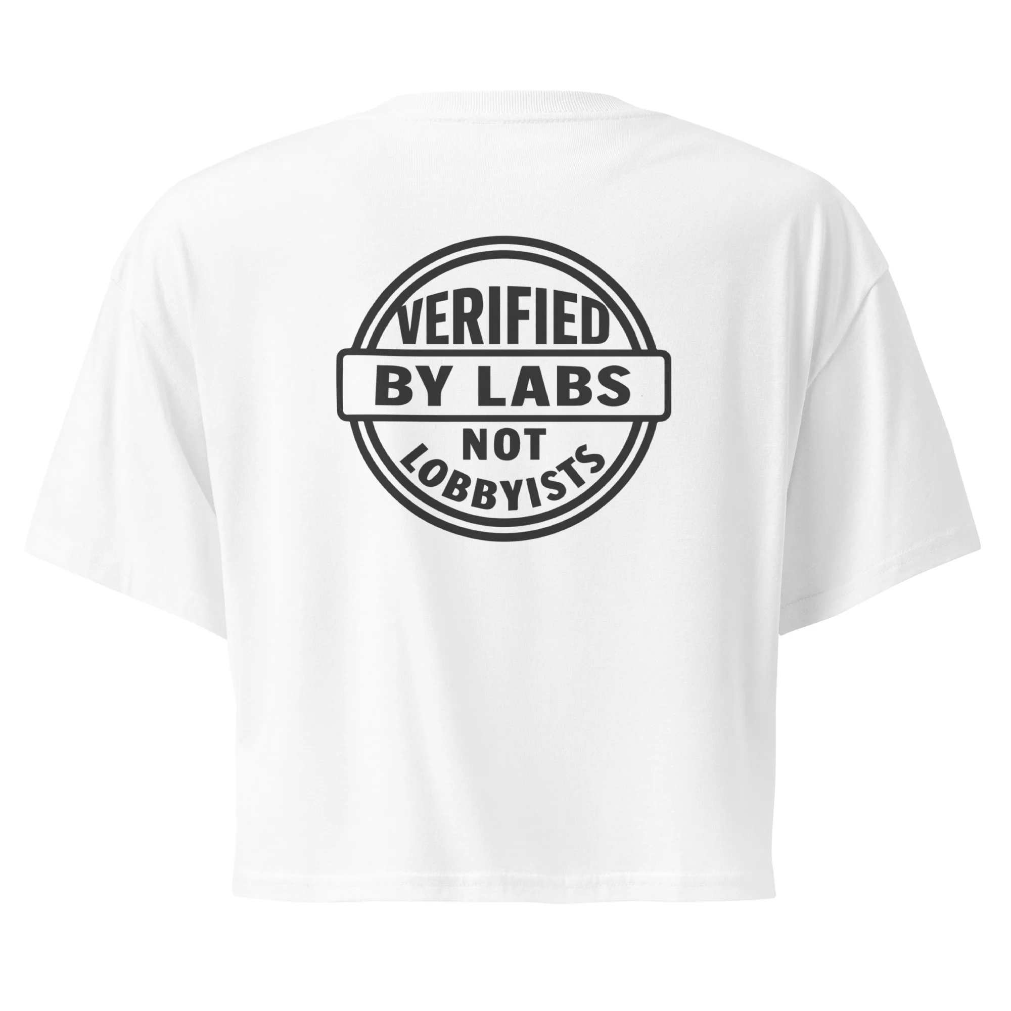 VERIFIED BY LABS - Women’s Crop Top - Image 13
