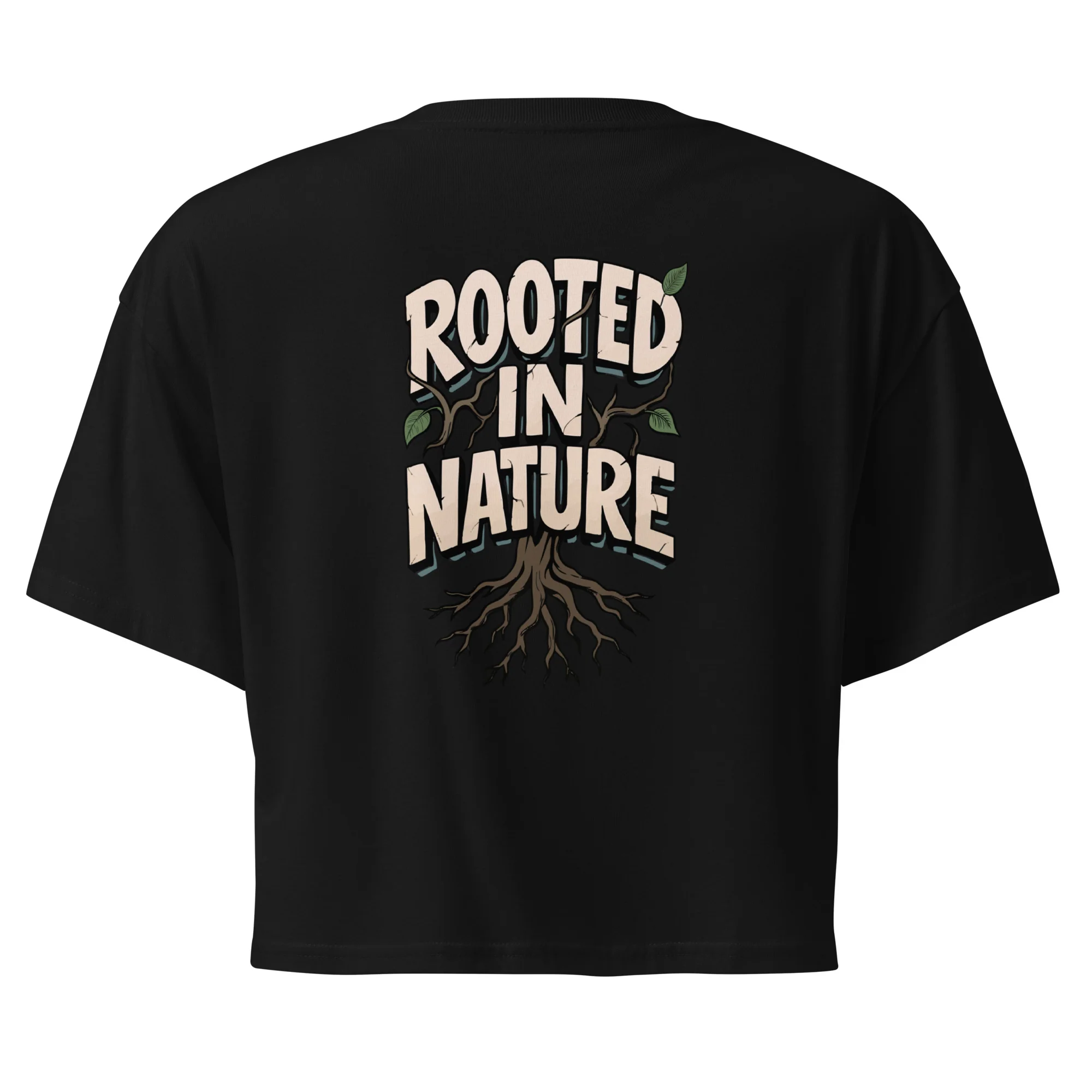 ROOTED IN NATURE - Women’s Crop Top
