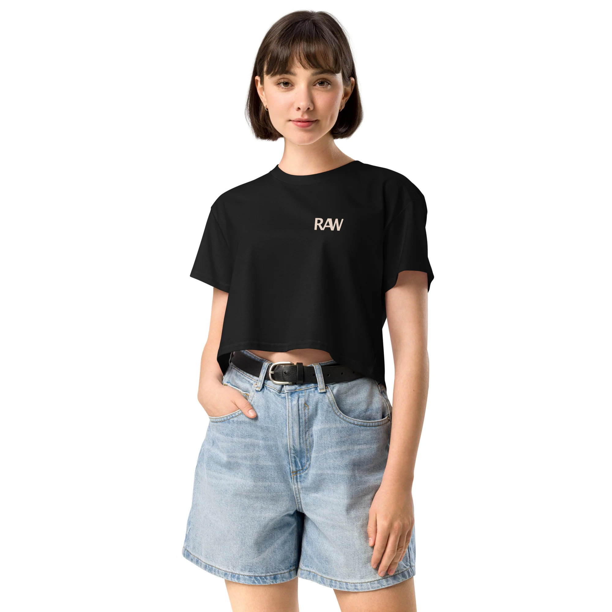 ROOTED IN NATURE - Women’s Crop Top - Image 5